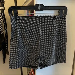 Sparkle High-waisted Shorts